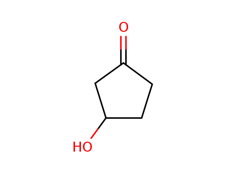 Molecular Structure of 26831-63-0 (3-Hydroxycyclopentanone)