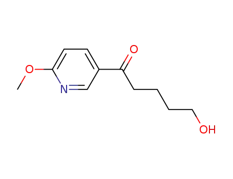 5-hydroxy-1-(6-methoxypyridin-3-yl)pentan-1-one