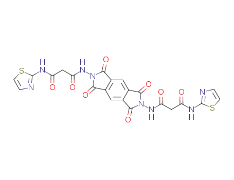 N-{1,3,5,7-tetraoxo-6-[2-(thiazol-2-ylcarbamoyl)acetylamino]-3,5,6,7-tetrahydro-1H-pyrrolo[3,4-f]isoindol-2-yl}-N'-thiazol-2-yl-malonamide