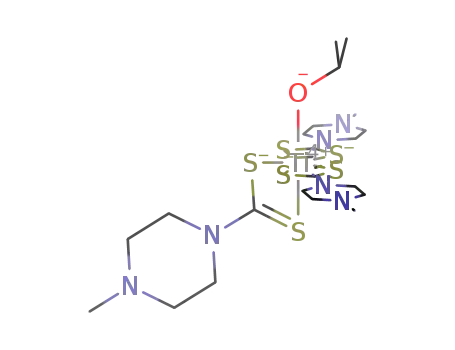 isopropoxy-tris(N'-methylpiperidine-N-carbodithioato)titanium(IV)