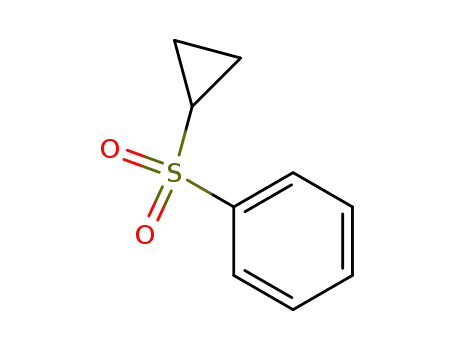 Molecular Structure of 17637-57-9 (Benzene, (cyclopropylsulfonyl)-)