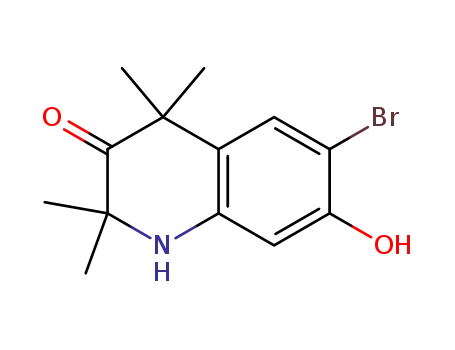 6-bromo-7-hydroxy-2,2,4,4-tetramethyl-1,2,3,4-tetrahydroquinolin-3-one