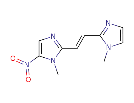 1-methyl-2-[(E)-2-(1-methyl-1H-imidazol-2-yl)vinyl]-5-nitro-1H-imidazole