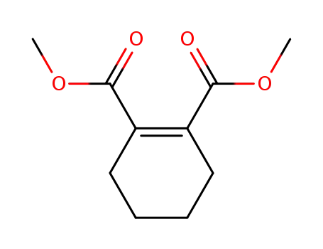 Molecular Structure of 4336-19-0 (1-Cyclohexene-1,2-dicarboxylic acid dimethyl ester)