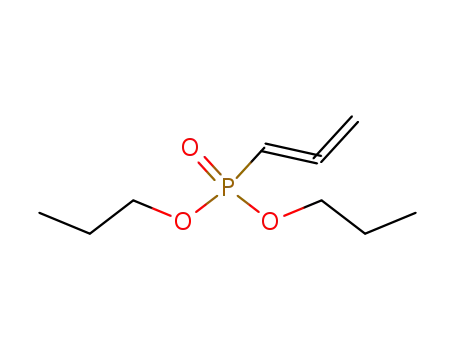 Molecular Structure of 3201-75-0 (Phosphonic acid, 1,2-propadienyl-, dipropyl ester)