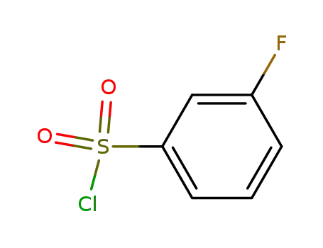 Molecular Structure of 701-27-9 (3-FLUOROBENZENESULFONYL CHLORIDE)