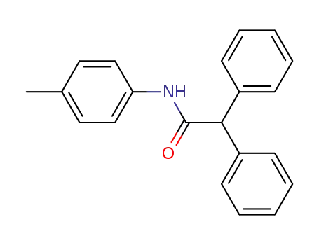Molecular Structure of 4107-01-1 (2,2-DIPHENYL-N-P-TOLYL-ACETAMIDE)