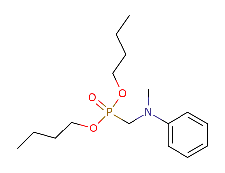 dibutyl ((methyl(phenyl)amino)methyl)phosphonate
