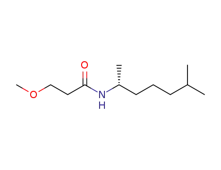 (R)-3-methoxy-N-(6-methylheptan-2-yl) propanamide