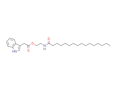 N-palmitoyl-O-(2-(indol-3-yl)-1-oxoethyl)ethanol-2-amine