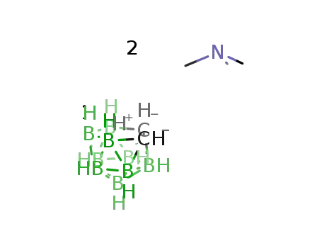B9H11C2(2-)*2(CH3)3NH(1+)=[(CH3)3NH]2[B9H11C2]