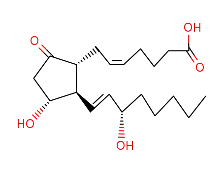 Molecular Structure of 363-24-6 (Prostaglandin E2)