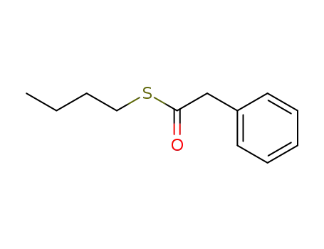 Molecular Structure of 54829-39-9 (Benzeneethanethioic acid, S-butyl ester)