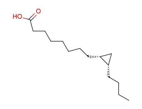 cis-9,10-methylenetetradecanoic acid