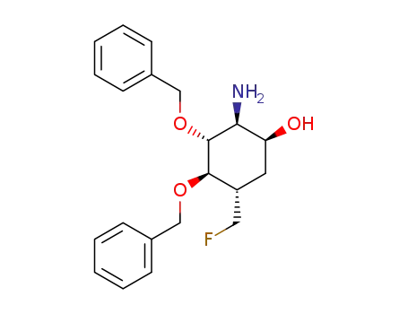 (1S,2S,3R,4R,5S)-2-amino-3,4-bis(benzyloxy)-5-(fluoromethyl)cyclohexanol