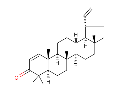 Molecular Structure of 6610-55-5 (Glochidone)