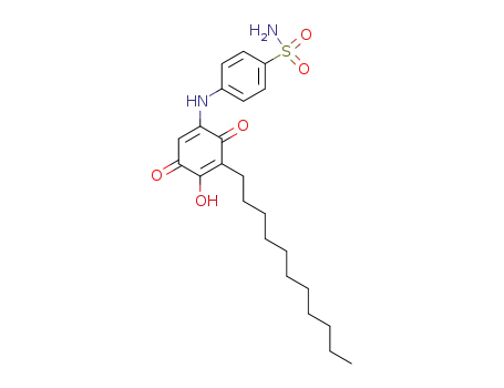 5-(4-sulfonylaminephenylamino)-2-hydroxy-3-undecyl-1,4-benzoquinone