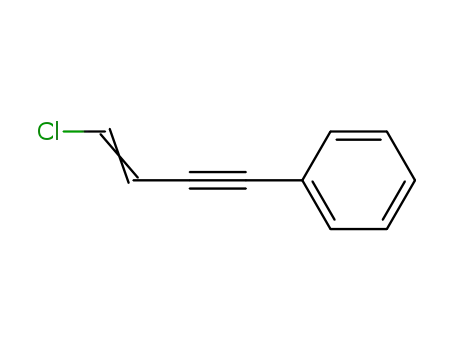 Molecular Structure of 17531-22-5 (Benzene, (4-chloro-3-buten-1-ynyl)-)