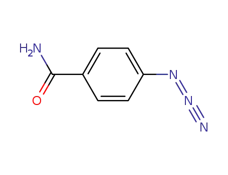 Molecular Structure of 88609-06-7 (Benzamide, 4-azido-)