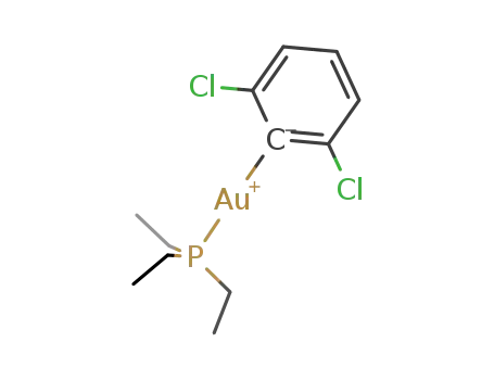 2,6-dichlorophenyl(triethylphosphine)gold(I)