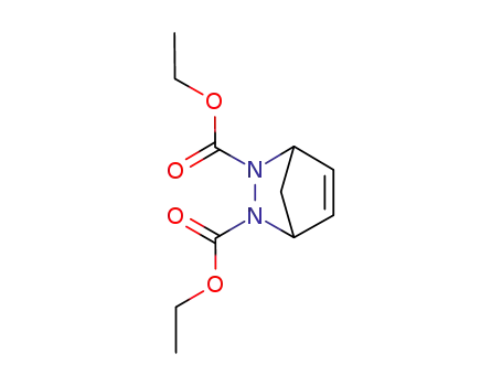 Molecular Structure of 14011-60-0 (Diethyl-2,3-diazabicyclo[2,2,1]hept-5-ene-2,3-dicarboxylate)
