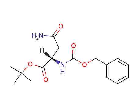 Molecular Structure of 25456-85-3 (Z-Asn-OtBu)
