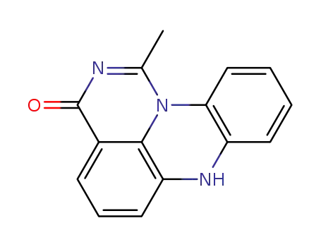 1-methyl-7H-pyrimido[5,6,1-de]phenazin-3-one