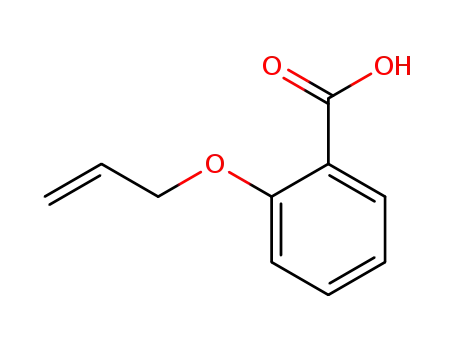 Molecular Structure of 59086-52-1 (2-(ALLYLOXY)BENZOIC ACID)