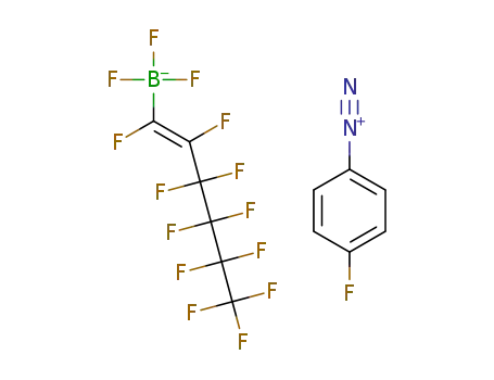 C6H4FN2(1+)*C6BF14(1-)