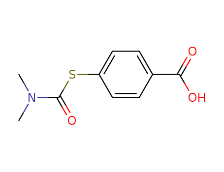Benzoic acid,4-[[(dimethylamino)carbonyl]thio]- cas  13511-91-6