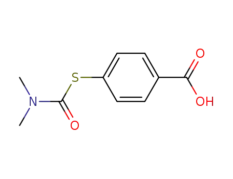4-<(dimethylcarbamoyl)thio>benzoic acid