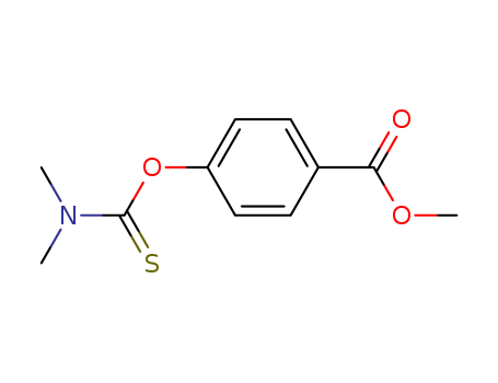 methyl 4-(dimethylthiocarbamoyloxy)benzoate cas  13492-59-6