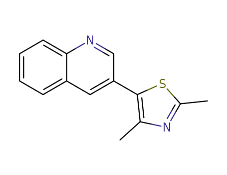 2,4-dimethyl-5-(quinolin-3-yl)thiazole