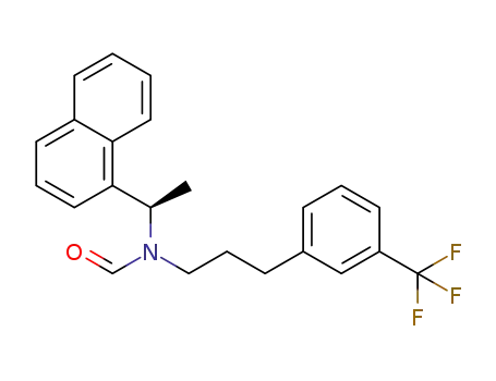 (R)-N-(1-(naphthalen-1-yl)ethyl)-N-(3-(3-(trifluoromethyl)phenyl)propyl)formamide