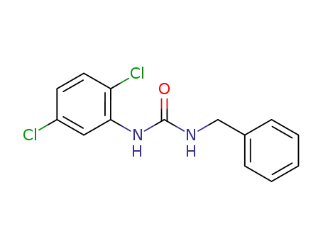 Molecular Structure of 13142-18-2 (1-benzyl-3-(2,5-dichlorophenyl)urea)