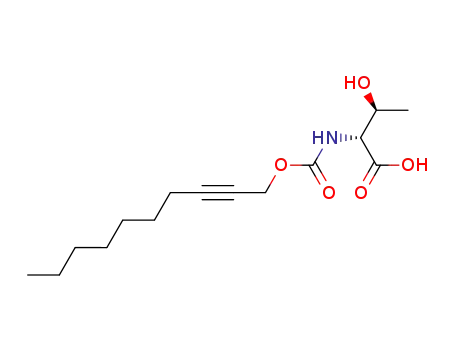 (2R,3S)-2-(dec-2-ynoxycarbonylamino)-3-hydroxybutanoic acid