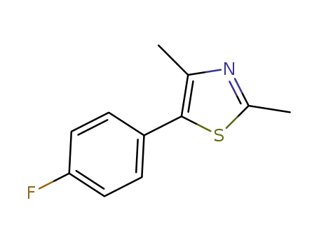 5-(4-fluorophenyl)-2,4-dimethylthiazole