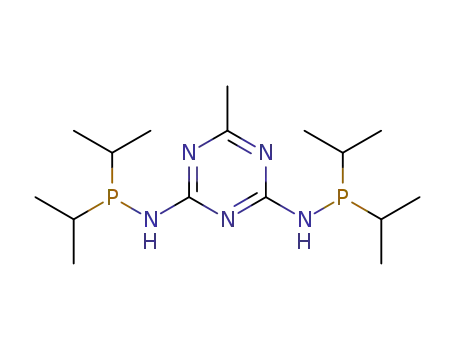 N2,N4-bis(diisopropylphosphanyl)-6-methyl-1,3,5-triazine-2,4-diamine