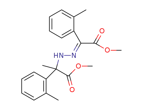 (E)-methyl 2-(2-(2-methoxy-2-oxo-1-(o-tolyl)ethylidene)hydrazinyl)-2-(o-tolyl)propanoate