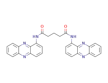 pentanedioic acid bis-phenazin-1-ylamide