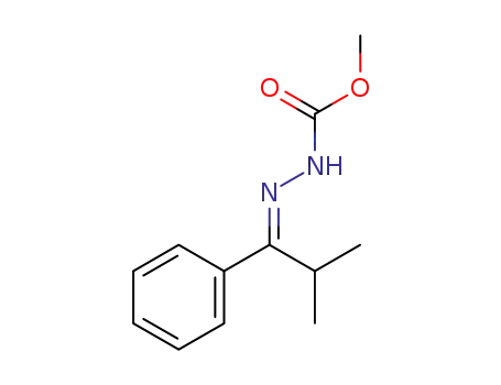 methyl (E)-2-(2-methyl-1-phenylpropylidene)hydrazine-1-carboxylate