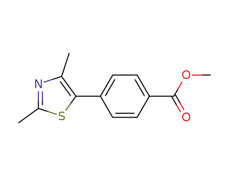 methyl 4-(2, 4-dimethylthiazol-5-yl)benzoate