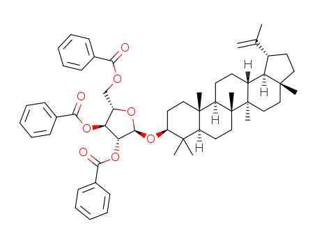 3β-O-(2,3,5-tri-O-benzoyl-α-L-arabinofuranosyl)lupeol