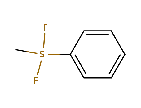 Molecular Structure of 328-57-4 (Phenyl(methyl)difluorosilane)