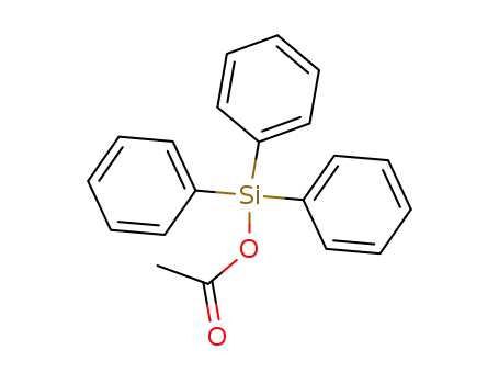 Molecular Structure of 1929-33-5 (Silanol, triphenyl-, acetate)