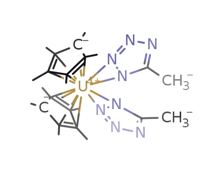 (C5Me5)2U[η2-(N,N′)-tetrazolate]2