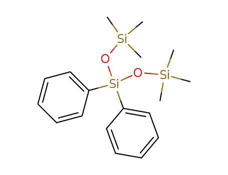 Molecular Structure of 797-77-3 (3,3-DIPHENYLHEXAMETHYLTRISILOXANE)