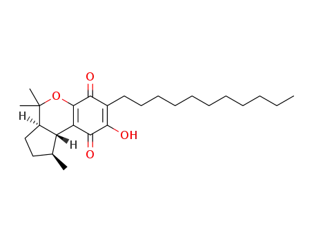 (±)-8-hydroxy-1,4,4-trimethyl-7-undecyl-1,2,3,3a,4,9b-hexahydrocyclopenta[c]chromene-6,9-dione