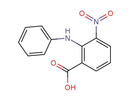 2-페닐아미노-3-니트로벤조산