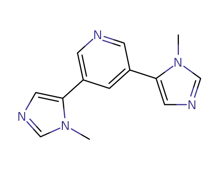 3,5-bis(1-methyl-1H-imidazol-5-yl)pyridine